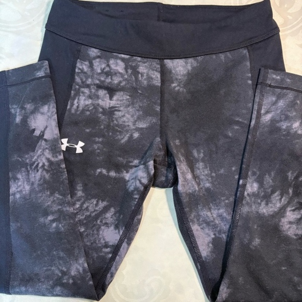 Under Armour Charcoal Tie-Dye Leggings